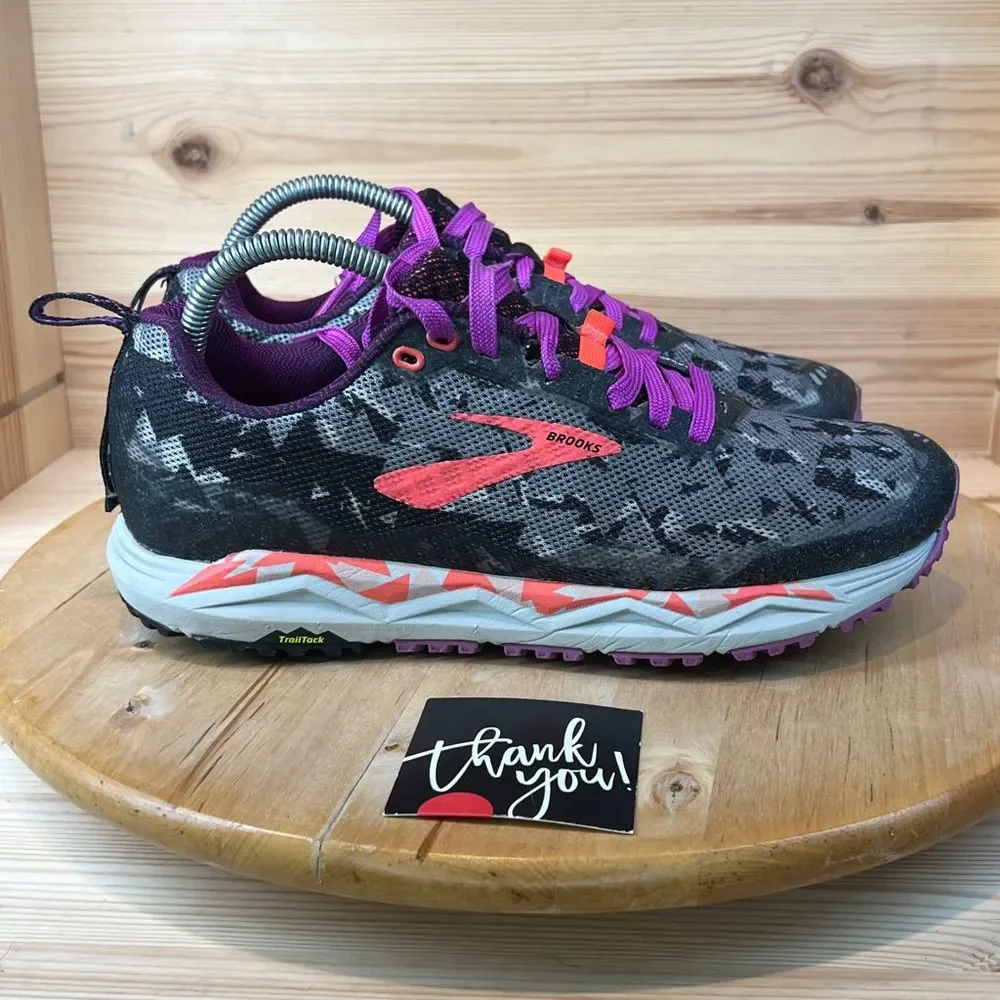 Brooks Calderon 4 Purple & Grey Running Shoes Women’s Size 8.5 Medium